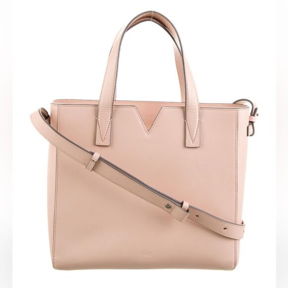 EUC Vince Nude Leather Crossbody Bag - Picture 1 of 12